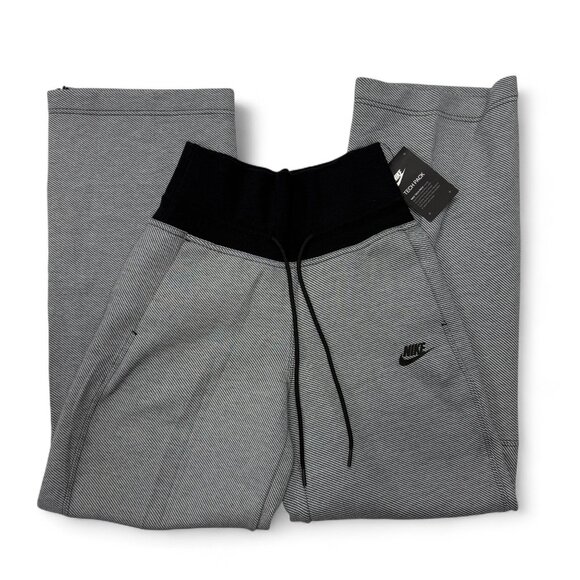 Nike Sportswear Tech Fleece Sweatpants Womens Small NWT Gray‎ Black Pants - Picture 15 of 15